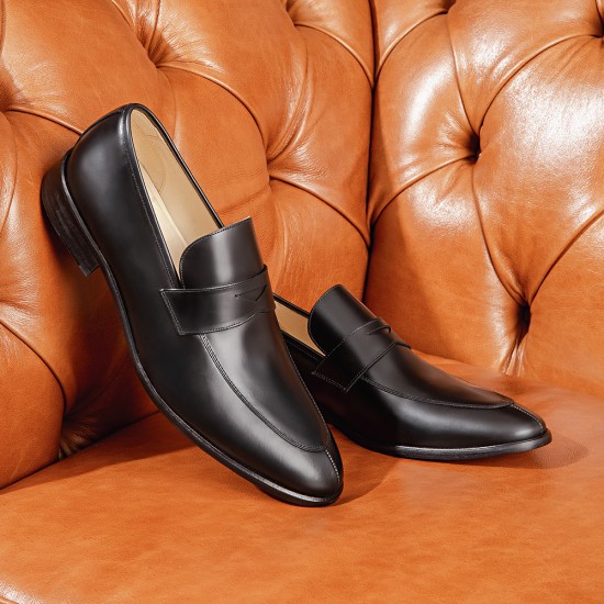 SAPATO SOCIAL LOAFER ALICANTE PRETO Adolfo Turrion