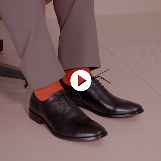 sapato oxford wholecut