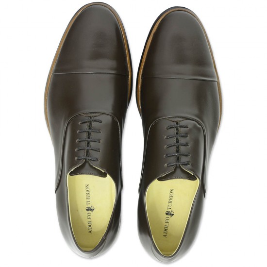 SAPATO SOCIAL OXFORD CÓRDOBA CAFÉ - SOLA BORRACHA | Adolfo Turrion