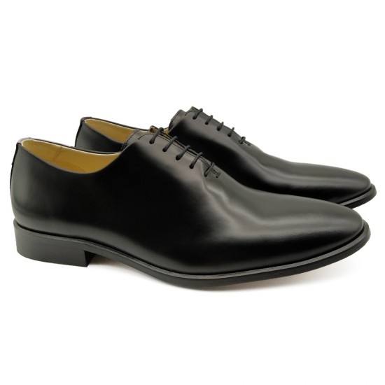 SAPATO SOCIAL WHOLECUT OXFORD MADRID PRETO | Adolfo Turrion