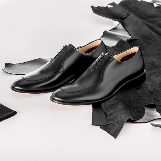 SAPATO SOCIAL MASCULINO OXFORD TEO PRETO | Adolfo Turrion